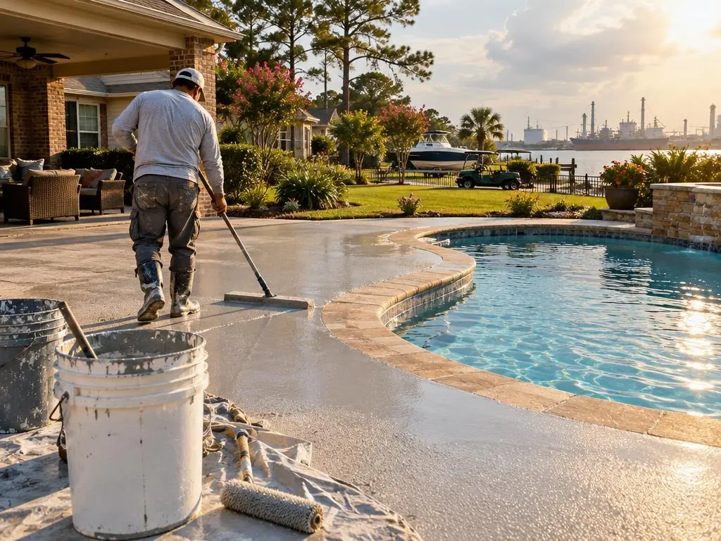 Patio & Pool Deck Coatings in Houston, TX